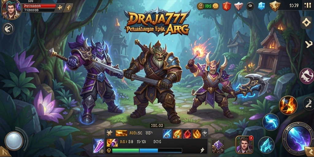 Tampilan gameplay mendebarkan dari DRAJA777 yang penuh aksi.
