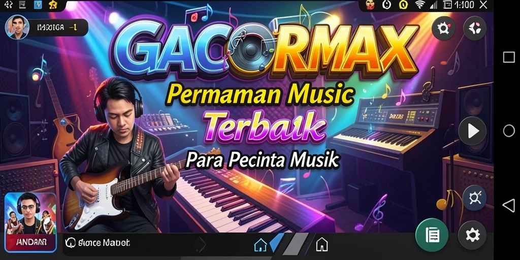 Screenshot GACORMAX menampilkan gameplay yang interaktif dan menarik.