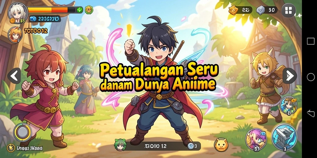 Tampilan gameplay TOTO12 yang menakjubkan dan penuh aksi.